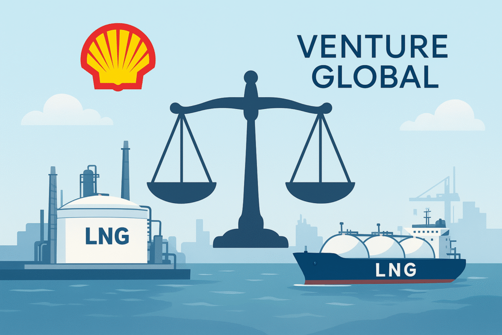 Shell pierde arbitraje internacional frente a Venture Global