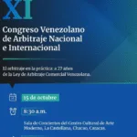Congreso de Arbitraje en Caracas